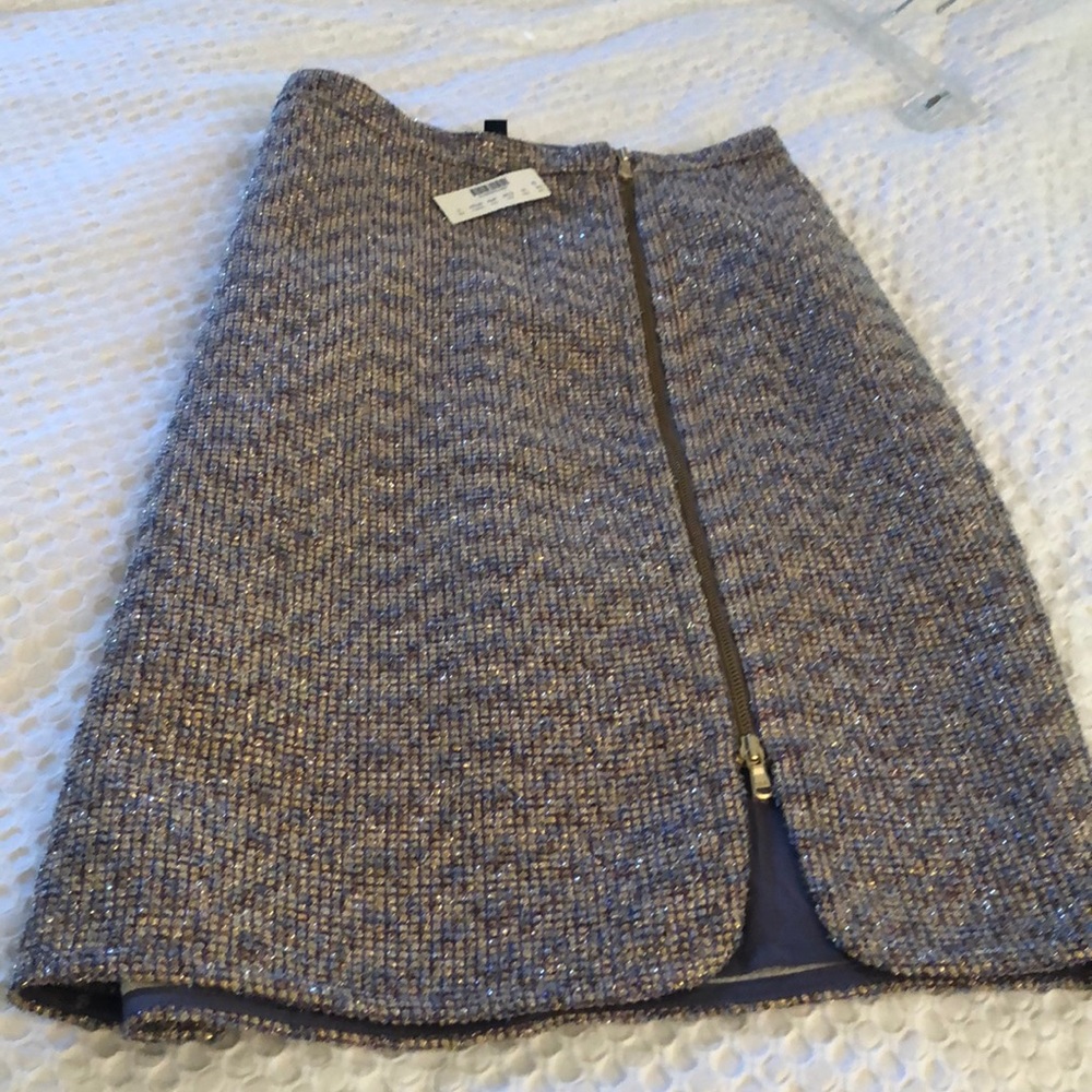 JCrew sparkling festive skirt